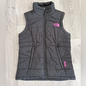 The North Face Puffer Vest - Honouring Breast Cancer - Size Small